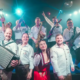 Die Oktoberfestband Wiesnstürmer sorgt für Stimmung auf der Bühne – Live-Musik und Entertainment präsentiert von der MH Eventagentur, Ihrem Partner für Künstlervermittlung im Emsland und bundesweit