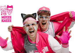 Das Mütze Katze DJ-Team buchen - live – Künstlervermittlung durch die MH Eventagentur im Emsland und bundesweit für 90er/2000er-Partys