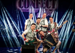 Oktoberfestband Confect Live-Auftritt – Professionelle Künstlervermittlung Emsland & bundesweit durch MH Eventagentur