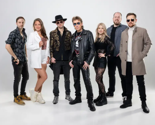 Peter Maffay Showband live auf der Bühne – Erstklassige Tribute-Band buchbar über die MH Eventagentur, Ihre professionelle Künstlervermittlung im Emsland und bundesweit.